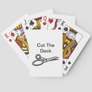 Cartes Couper Le Deck Jouer Cartes, Humour De Jeu De Cart