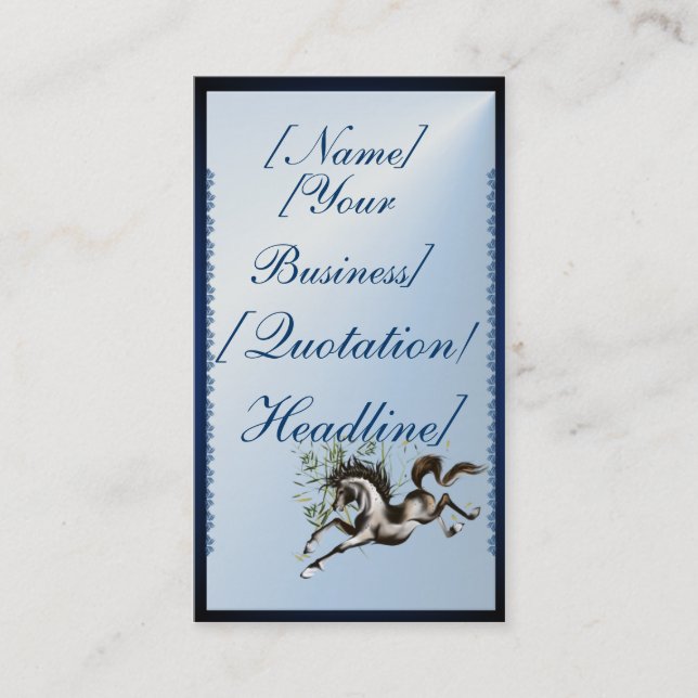 Cartes courantes de profil de cheval (Devant)