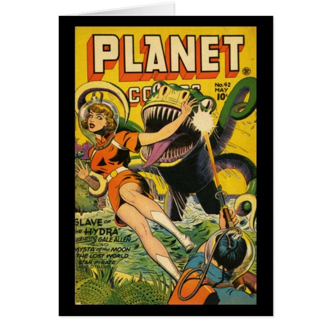 Cartes Couvertures de Bandes Dessinées Vintage (Devant)