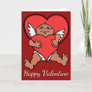 Cartes Cupid Valentines personnalisées Carte de vo