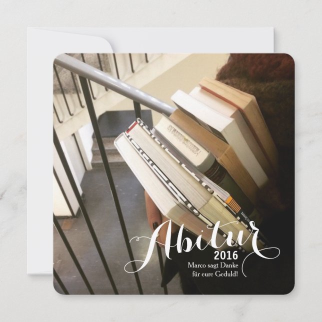 Cartes d'Abitur (Devant)
