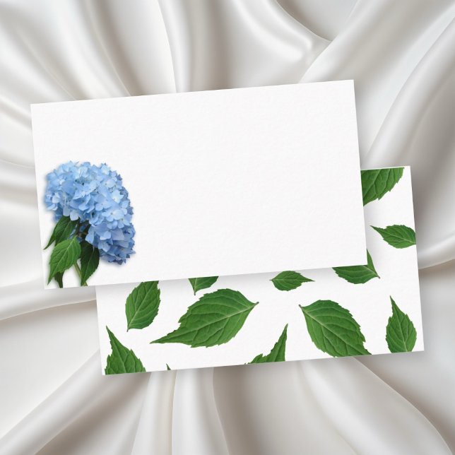 Cartes d'accompagnement Florales Ciel Bleu Vierges (Créateur téléchargé)