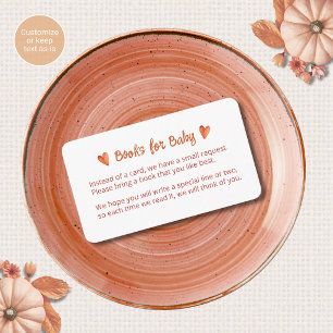 Cartes d'accompagnement pour Baby Shower « À la fo