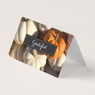 Cartes d'action de grâce personnalisées - Grateful