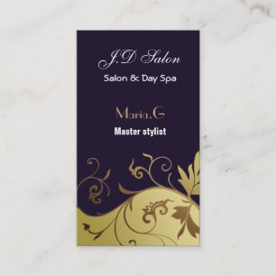 Cartes d'affaires du salon