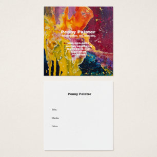 CARTES D'AFFAIRES ET CARTES DE TITRE carrés PLEINE