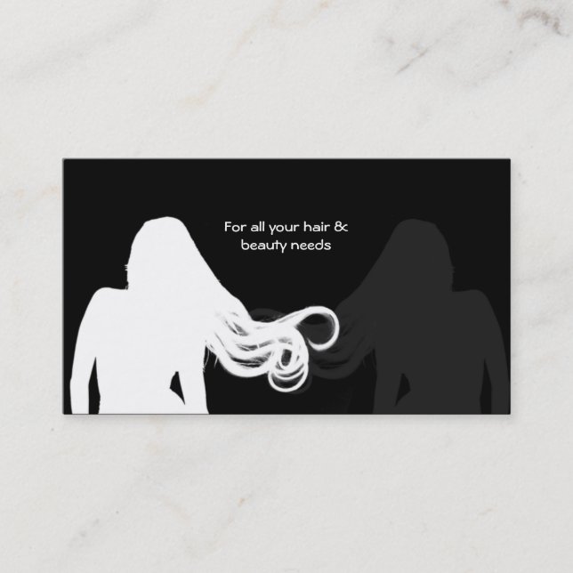 Cartes d'affaires Hair Salon (Devant)