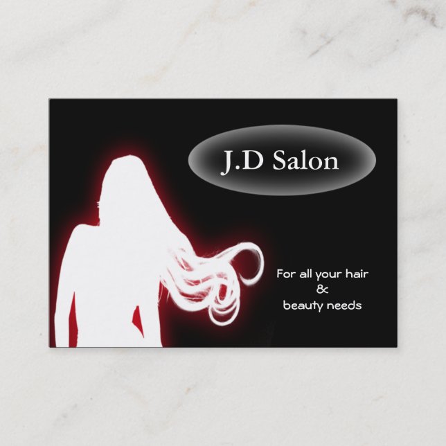 Cartes d'affaires Hair Salon (Devant)