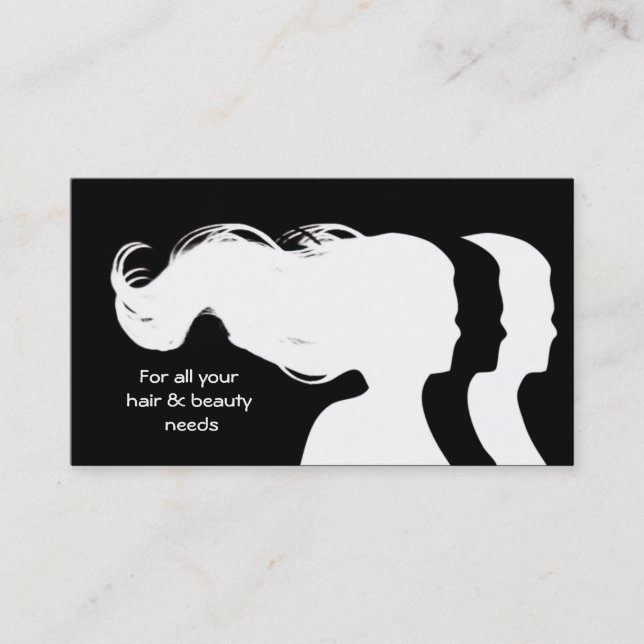 Cartes d'affaires Hair Salon (Devant)
