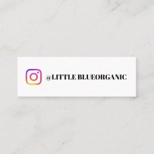 Cartes d'affaires Instagram   Votre nom Instagram