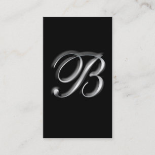 Cartes d'affaires Monogramme B