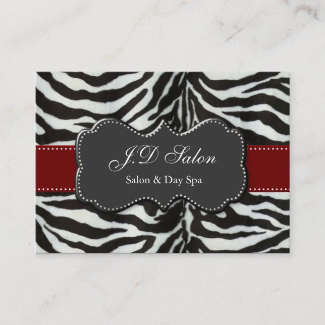 cartes d'affaires tendance Salon (Devant)
