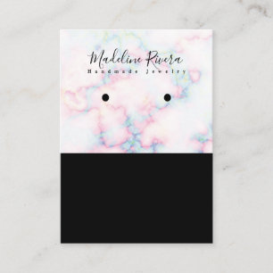 Cartes d'affichage artisanales en marbre