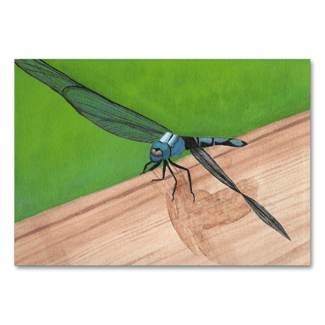 Cartes d'affichage des insectes dragonfly (Devant)