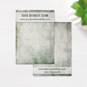 Cartes d'affichage du support d'oreille rustique