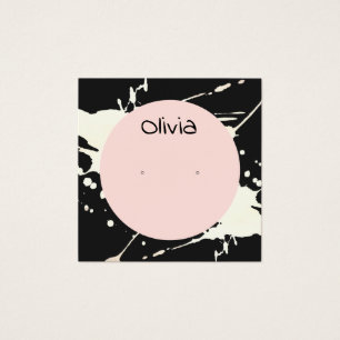 Cartes d'affichage pour oreille à l'oreille artist