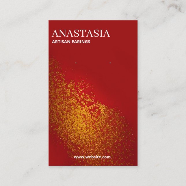 Cartes d'affichage séduisantes à oreille rouge (Devant)