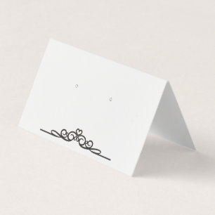 Cartes d'affichage sur mesure Flourish Classy Tent