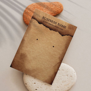 Cartes d'affichage Vieux papier brûlé