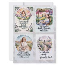 Cartes d'Affirmation Positives Imprimables et devi