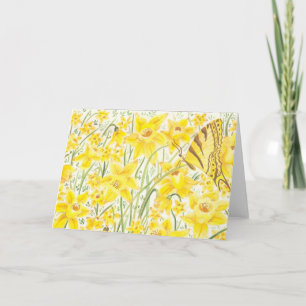 Cartes Daffodique Jaune Fleur