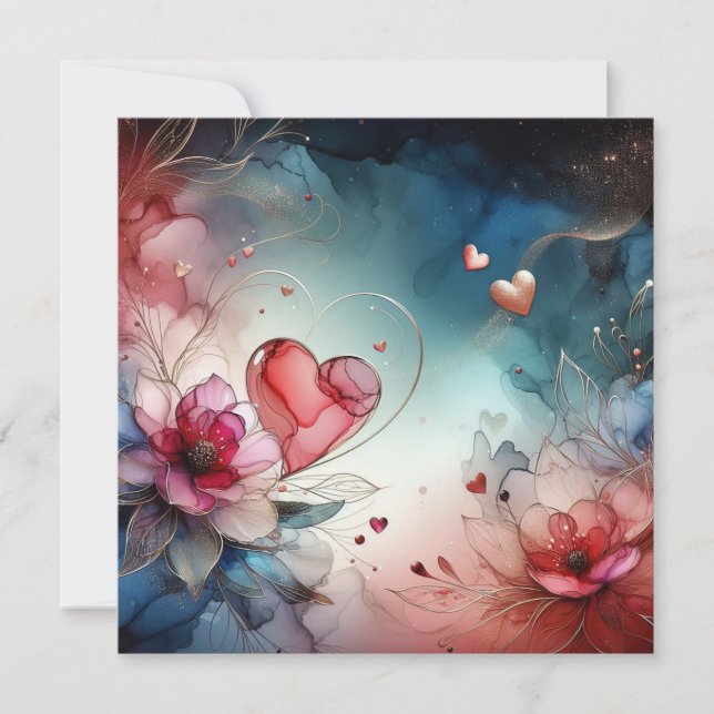 Cartes d'amour de la Saint-Valentin  (Devant)