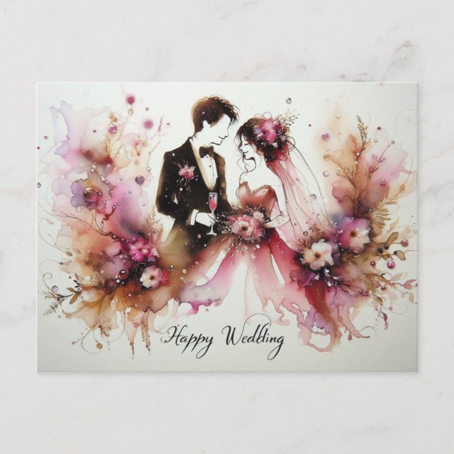 Cartes d'Amour Mariage (Devant)