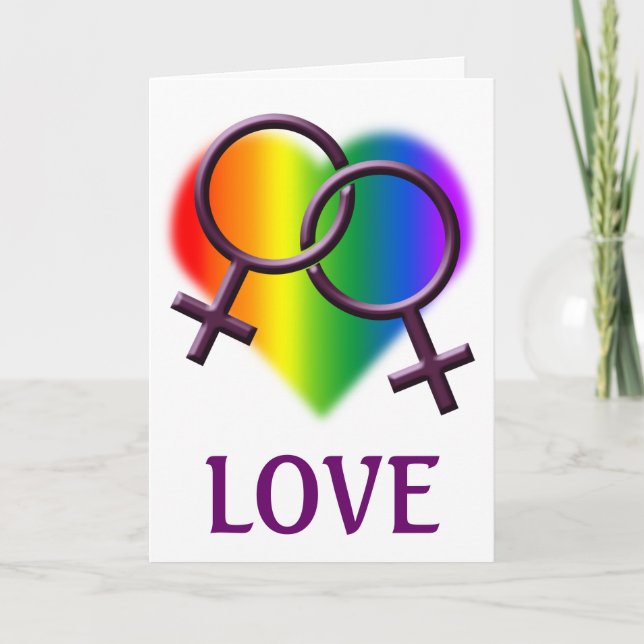 Cartes d'amour personnalisées par cartes du gay (Devant)