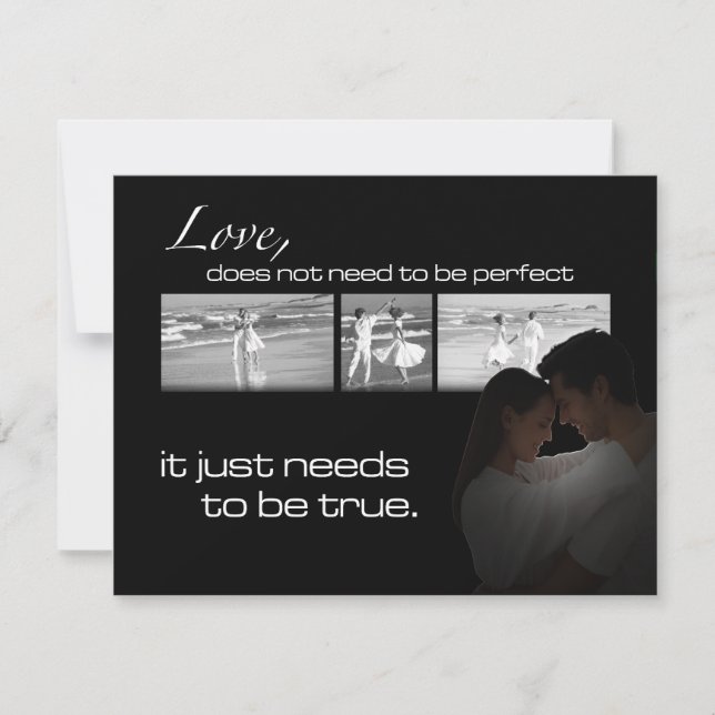 Cartes d'amour vraies (Devant)