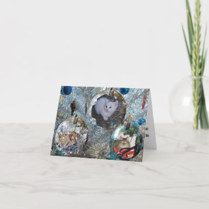 Cartes d'ampoules sur arbre de guirlandes