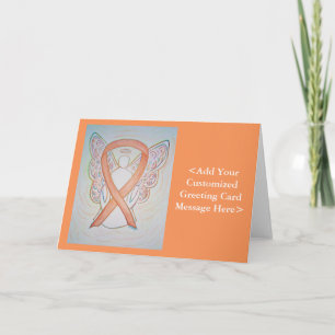 Cartes d'angle Bright Gold Awareness Ribbon