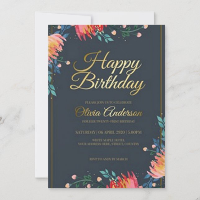 Cartes d'anniversaire (Devant)