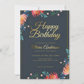 Cartes d'anniversaire