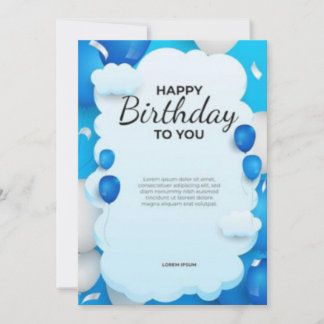 Cartes d'anniversaire