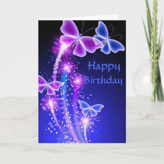 Cartes d'anniversaire : Baisers de papillon