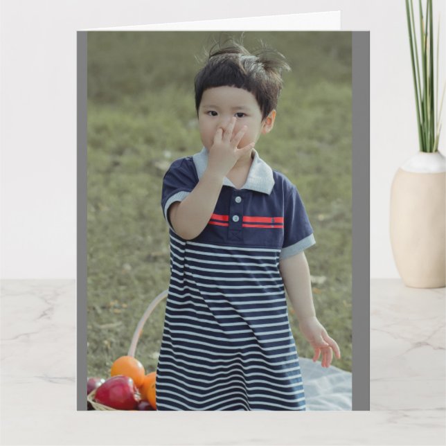 CARTES D'ANNIVERSAIRE CHINOISE DE FILLES D'ANNIVER (Devant)