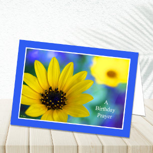 Cartes d'anniversaire chrétiennes — Une prière d'a