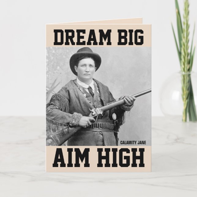 CARTES D'ANNIVERSAIRE DE CALAMITY JANE (Devant)