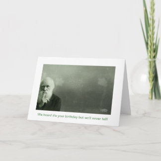 Cartes d'anniversaire de Darwin