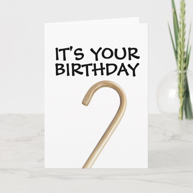 CARTES D'ANNIVERSAIRE DE FOUET BRITANNIQUE (Devant)