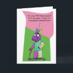 Cartes d'anniversaire drôles : Abus de Pinata<br><div class="desc">Carte d'anniversaire drôle avec une illustration de bande dessinée d'un Pinata qui a récemment pris un battement et veut donner un message de paix.</div>
