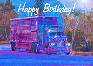 Cartes Camionneur D Anniversaire Zazzle Fr Cartes Camionneur D Anniversaire Zazzle Fr