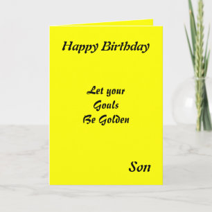 Cartes d'anniversaire du Fils