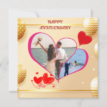 Cartes d'anniversaire du Mariage d'images personna