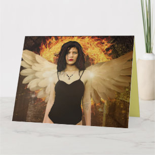 CARTES D'ANNIVERSAIRE FANTASY GOTHIC ART DE L'ANGE