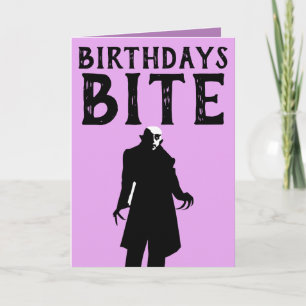 CARTES D'ANNIVERSAIRE GOTHIQUE
