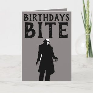 CARTES D'ANNIVERSAIRE GOTHIQUE TWISTED VAMPIRE