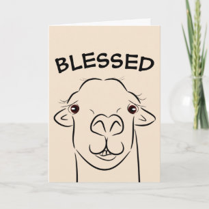 CARTES D'ANNIVERSAIRE LLAMA BÉNI