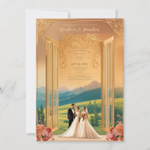 Cartes d'anniversaire Mariage 5x7 tendance
