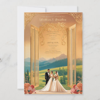 Cartes d'anniversaire Mariage 5x7 tendance